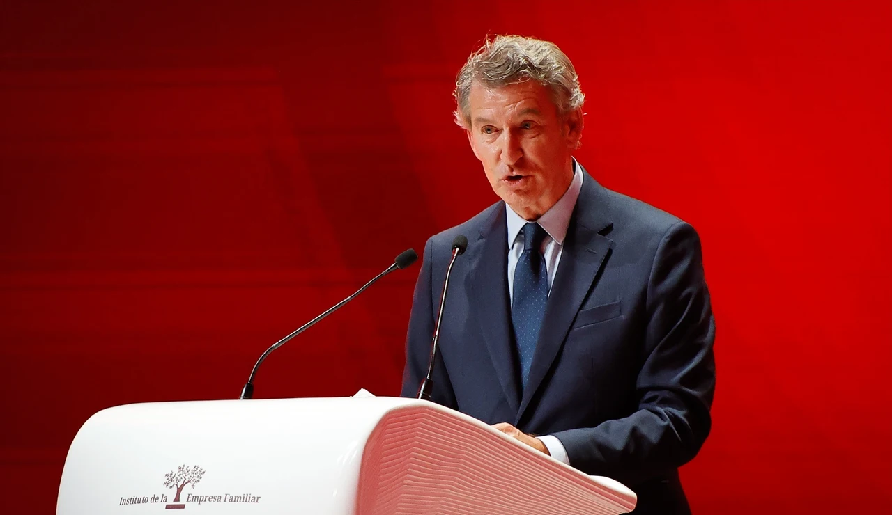 El presidente del Partido Popular, Alberto Núñez Feijóo.