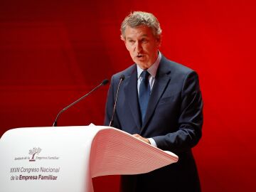 El presidente del Partido Popular, Alberto Núñez Feijóo. 