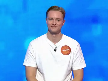 El poema de Manu deja flipando a los invitados de Pasapalabra: “Me va a explotar la cabeza” El poema de Manu deja flipando a los invitados de Pasapalabra: “Me va a explotar la cabeza”