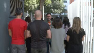 Padres del colegio de Sandra Peña