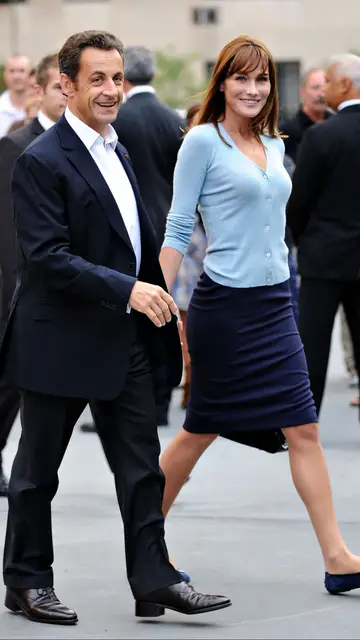 Carla Bruni y Nicolas Sarkozy Carla Bruni y Nicolas Sarkozy