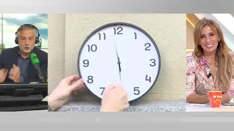 Carlos Alsina, sobre el cambio de hora Carlos Alsina, sobre el cambio de hora