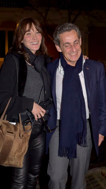 Carla Bruni y Nicolas Sarkozy