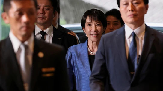 Una mujer al frente del Gobierno en Japón por primera vez Una mujer al frente del Gobierno en Japón por primera vez