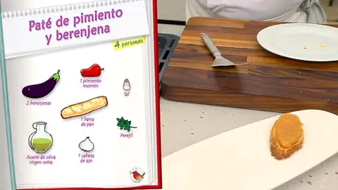 Ingredientes Paté de pimiento y berenjena Ingredientes Paté de pimiento y berenjena