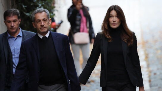Bruni y Sarkozy