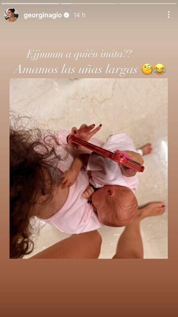 Story de Georgina