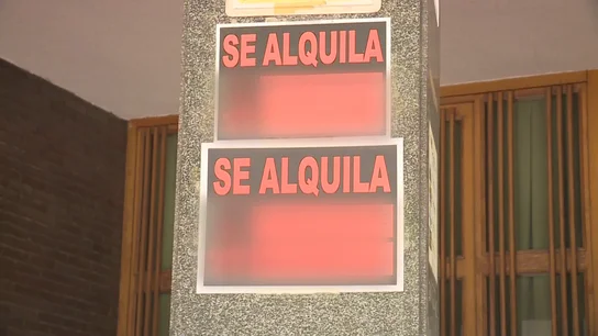 Cartel de 'Se alquila' Cartel de 'Se alquila'