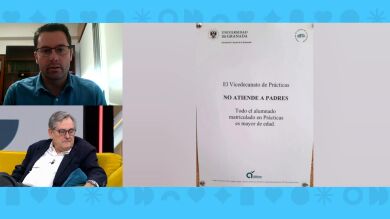 Las explicaciones de un vicedecano por su polémico cartel en la Universidad de Granada: 