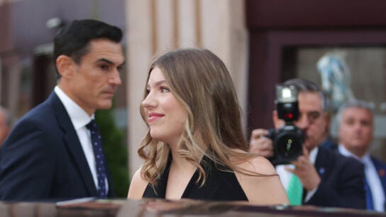 La infanta Sof&iacute;a en el concierto de los Premios Princesa de Asturias