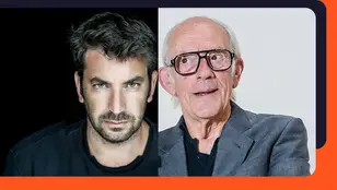 Arturo Valls y Christopher Lloyd en El Hormiguero