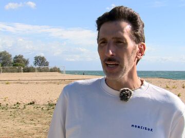 Álex Mumbrú atiende a Antena 3 Deportes