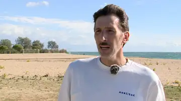 Álex Mumbrú atiende a Antena 3 Deportes Álex Mumbrú atiende a Antena 3 Deportes