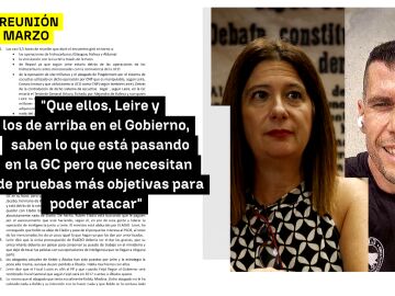 Las conversaciones de Leire Díez, la 'fontanera del PSOE' con el excomandante Villalba, imputado en el caso Koldo