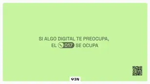"Si algo digital te preocupa, el 017 se ocupa", el INCIBE lanza una nueva campaña para promocionar su teléfono gratuito