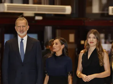 Los Reyes y la infanta Sofía Los Reyes y la infanta Sofía