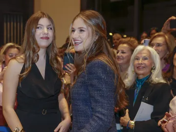 Leonor en el concierto de los Premios Princesa de Asturias Leonor en el concierto de los Premios Princesa de Asturias