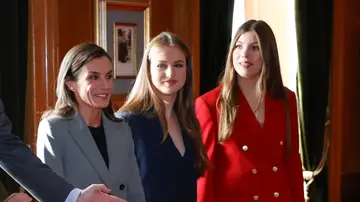 Letizia, Leonor y Sofía Letizia, Leonor y Sofía