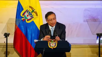 Imagen de archivo de Gustavo Petro, presidente de Colombia. Imagen de archivo de Gustavo Petro, presidente de Colombia.