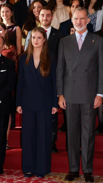 Leonor en las audiencias previas a los Premios Princesa de Asturias 2025 Leonor en las audiencias previas a los Premios Princesa de Asturias 2025