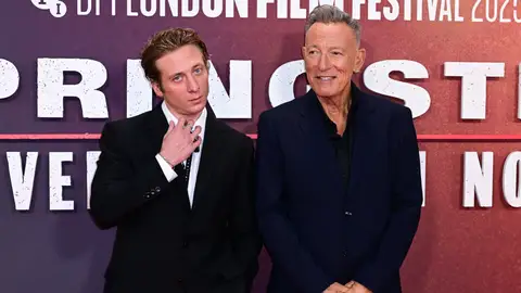Bruce Springsteen y Jeremy Allen White Bruce Springsteen y Jeremy Allen White