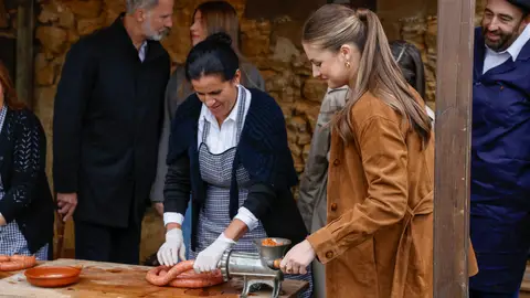 La princesa Leonor en Valdesoto, Premio Pueblo Ejemplar La princesa Leonor en Valdesoto, Premio Pueblo Ejemplar