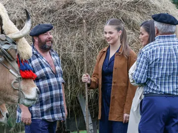 La princesa Leonor en Valdesoto, Premio Pueblo Ejemplar La princesa Leonor en Valdesoto, Premio Pueblo Ejemplar