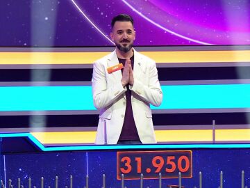 Alex, concursante de La ruleta de la suerte noche