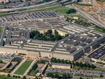 Imagen aérea del Pentágono, Estados Unidos Imagen aérea del Pentágono, Estados Unidos