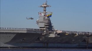Estados Unidos despliega su mayor portaaviones en aguas del Caribe en medio de la tensi&oacute;n con Venezuela