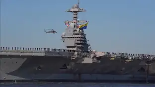 Estados Unidos despliega su mayor portaaviones en aguas del Caribe en medio de la tensión con Venezuela Estados Unidos despliega su mayor portaaviones en aguas del Caribe en medio de la tensión con Venezuela