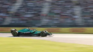 Fernando Alonso en el GP de México