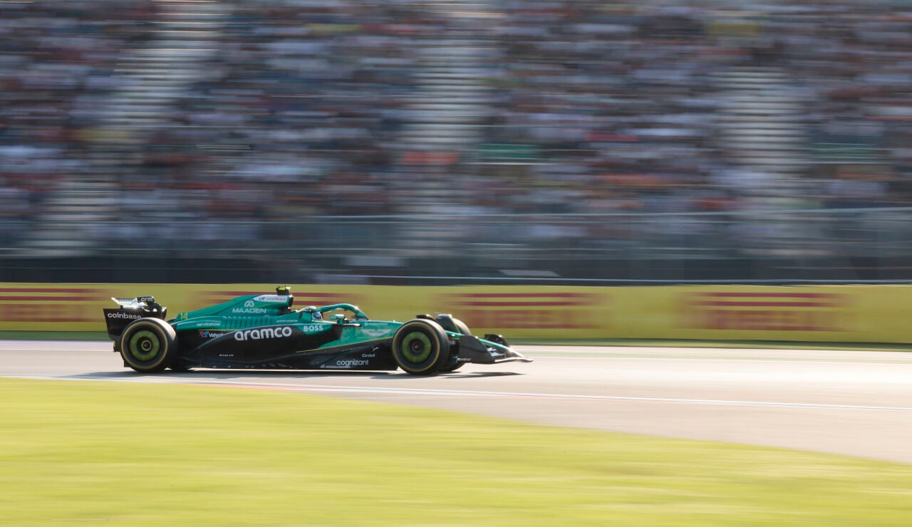 Fernando Alonso en el GP de M&eacute;xico