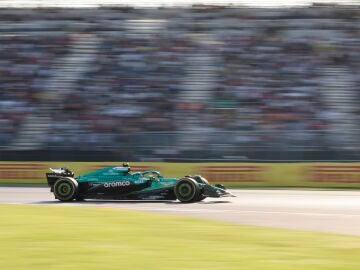 Fernando Alonso en el GP de México