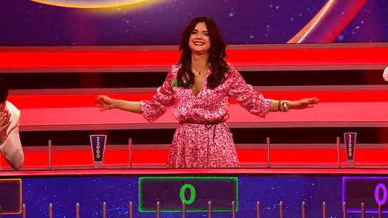 Irene, concursante de La ruleta de la suerte noche Irene, concursante de La ruleta de la suerte noche