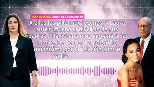 La mejor amiga de Laura Boyer, sobre su relación con Isabel Preysler: "Ella no les permitía tener contacto con su padre"