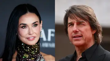 Demi Moore y Tom Cruise Demi Moore y Tom Cruise