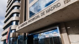 Imagen de la fachada de la sede de la Audiencia Provincial de Madrid 