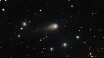 Imagen de la cola del cometa interestelar 3I/ATLAS  Imagen de la cola del cometa interestelar 3I/ATLAS