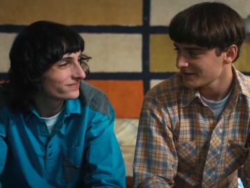 Mike y Will en Stranger Things