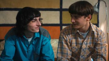 Mike y Will en Stranger Things Mike y Will en Stranger Things