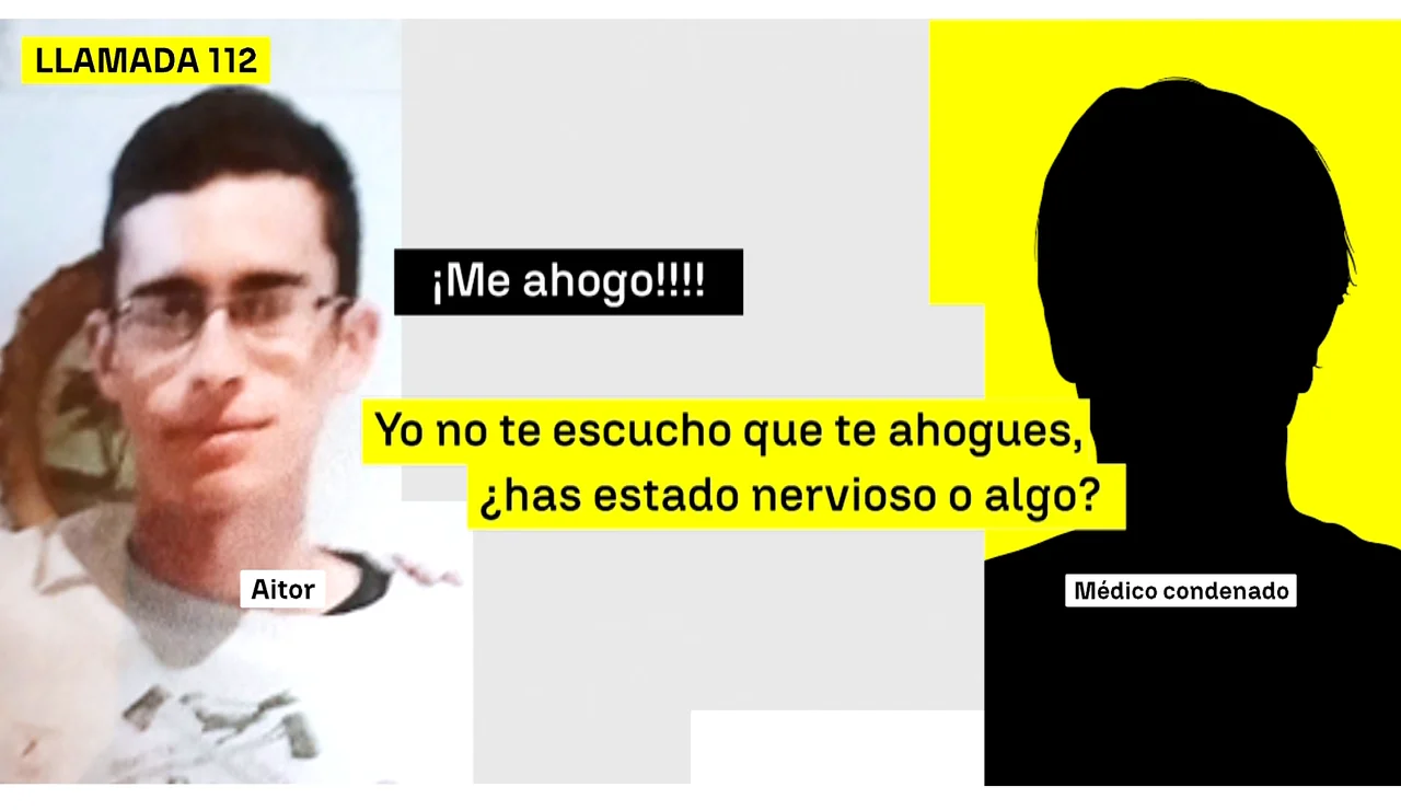 Llamada al 112 de un joven que se estaba ahogando