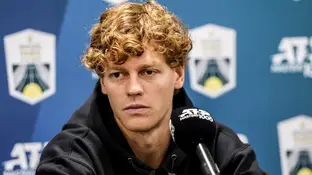 Jannik Sinner, en la rueda de prensa del ATP Paris Masters Jannik Sinner, en la rueda de prensa del ATP Paris Masters