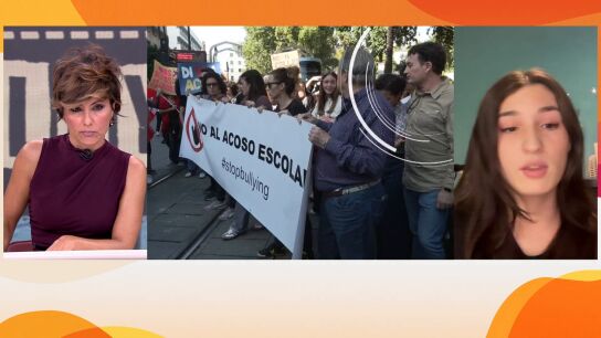 Huelga por el suicidio de Sandra Peña