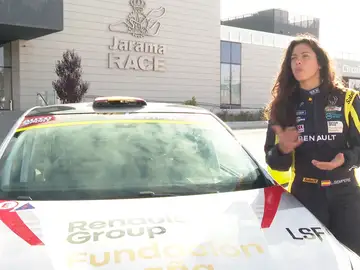 Lydia Sempere, piloto sorda de la Copa Clío Lydia Sempere, piloto sorda de la Copa Clío