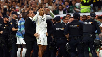 Jude Bellingham, en el Clásico del Santiago Bernabéu Jude Bellingham, en el Clásico del Santiago Bernabéu
