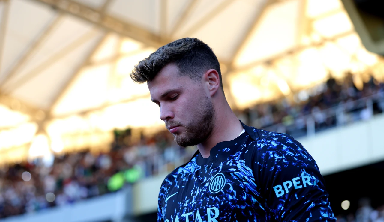 Josep Martínez, en un partido del Inter de Milán