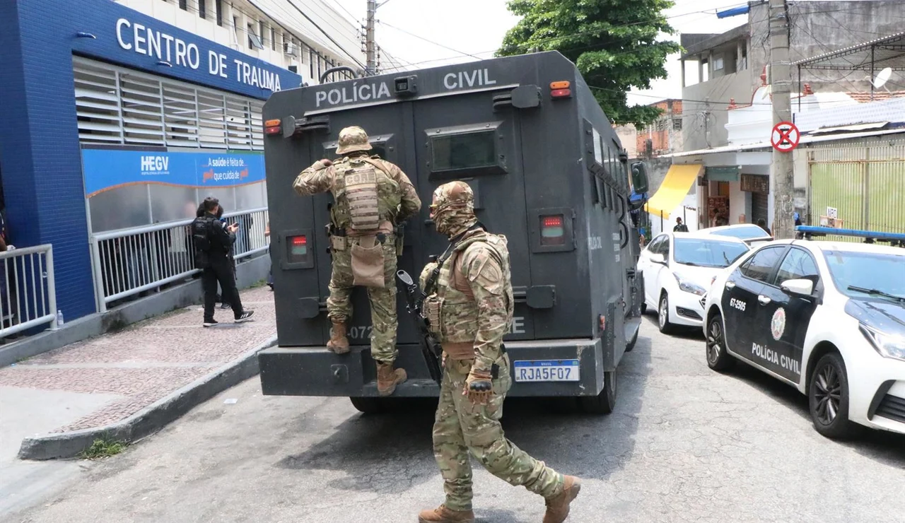 Alrededor de 60 muertos en una operación contra Comando Vermelho en Río de Janeiro (Brasil)
