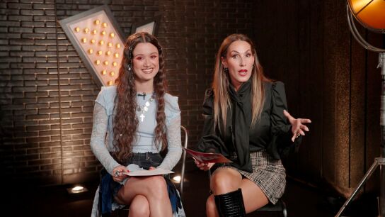 Joaquina y Mal&uacute; en La Voz