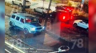 El momento del intento de secuestro al futbolista Andr&eacute;i Mostov&oacute;i